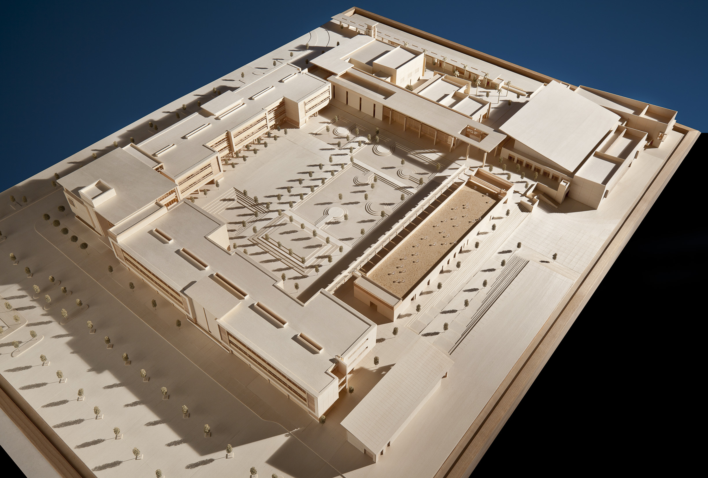 SAN MARCOS HIGH SCHOOL SCALE MODEL